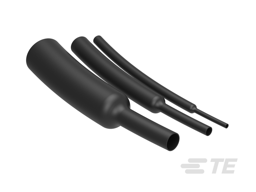 GAINE THERMORETRACTABLE PAROI MINCE CGPT 4.8/2.4 NOIR 1M