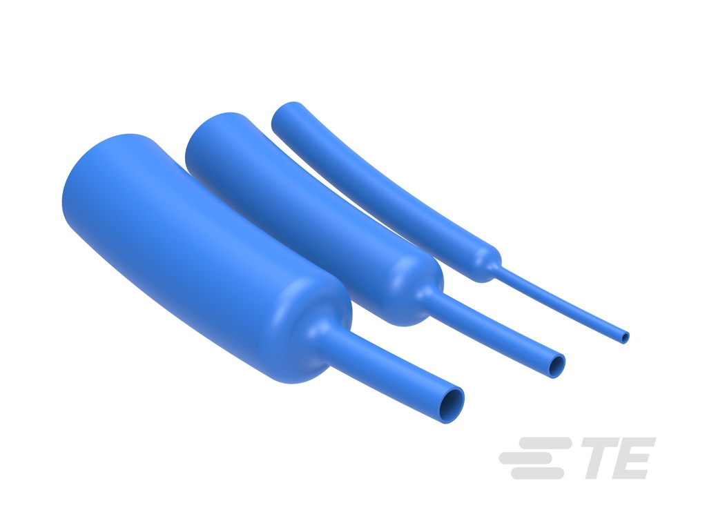 GAINE THERMORETRACTABLE PAROI MINCE CGPT 12.7/6.4 BLEU 1M