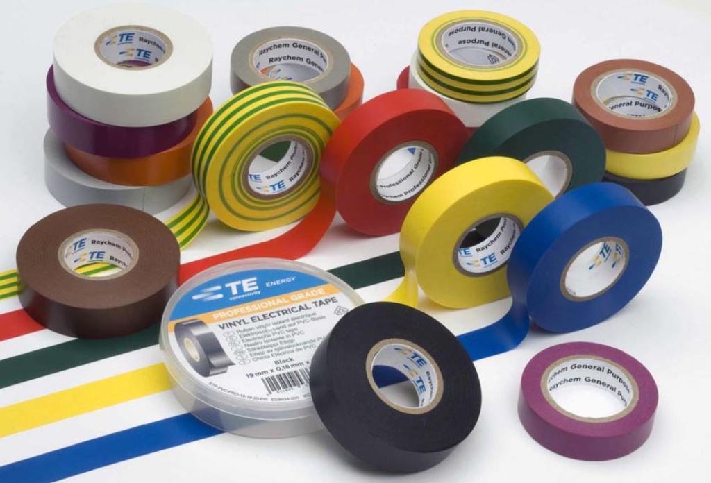 RUBAN PVC ECO 15X0,15X10M ROUGE