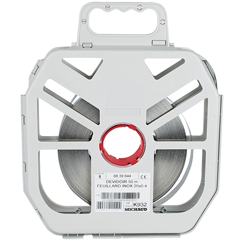 [MICK932] DEVIDOIR 50 M FEUILLARD INOX 20X0,4 6839644 *