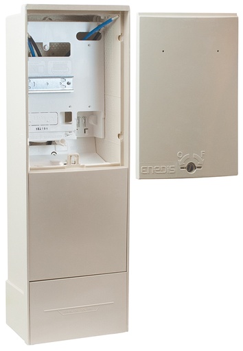 [MICN169] BORNE CIBE TYPE 2 MONO SERRURE RECTANGULAIRE 6980811 *