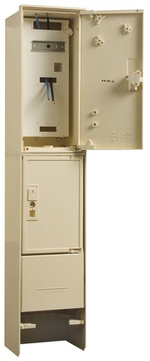 [MICR571] COFFRET BORNE HAUT S22 AVEC PANNEAU TYPE 2 MONO 6980540 *